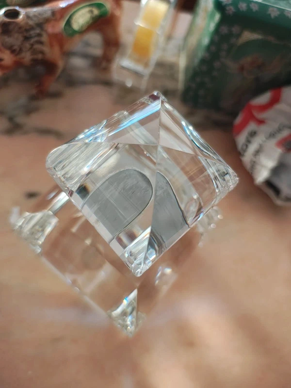 bottiglia vetro pieno per profumo art decò raro bottiglia vetro pieno per profumo art decò raro