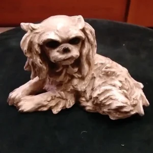 cane dog pechinese ceramica