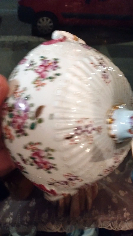 coppa vaso porcellana finemente decorata francia samson coppa vaso porcellana finemente decorata francia samson
