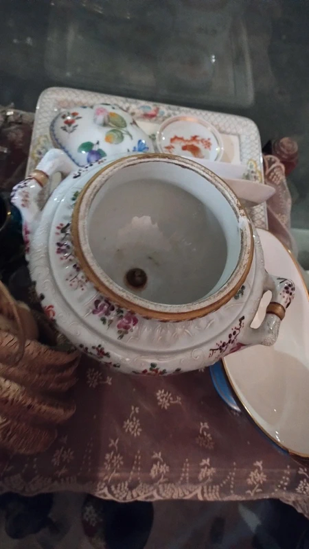 coppa vaso porcellana finemente decorata francia samson coppa vaso porcellana finemente decorata francia samson