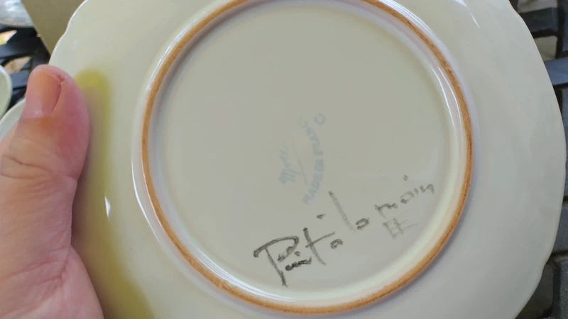 coppia tazza da tè con piattino motton france coppia tazza da tè con piattino motton france