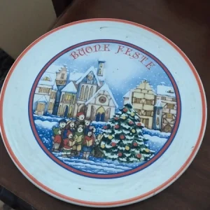 piatto babbo natale noel christmas (copia)