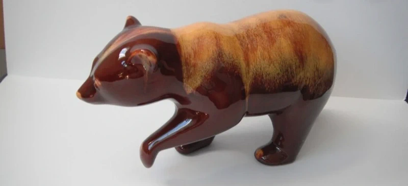 vintage blue mountain pottery canada orso bear in ceramica vintage blue mountain pottery canada orso bear in ceramica