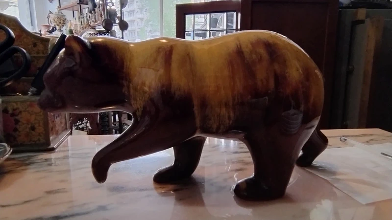 vintage blue mountain pottery canada orso bear in ceramica vintage blue mountain pottery canada orso bear in ceramica