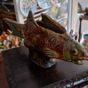 pesce artistico in maiolica made in italy
