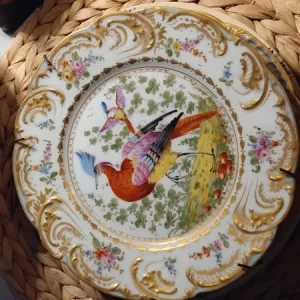piatto fiori decorato mano manifatura sevres (copia)