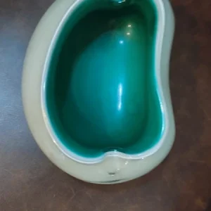 posacenere vetro satinato murano vintage