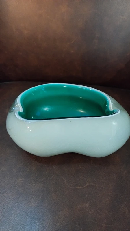 posacenere vetro satinato murano vintage posacenere vetro satinato murano vintage