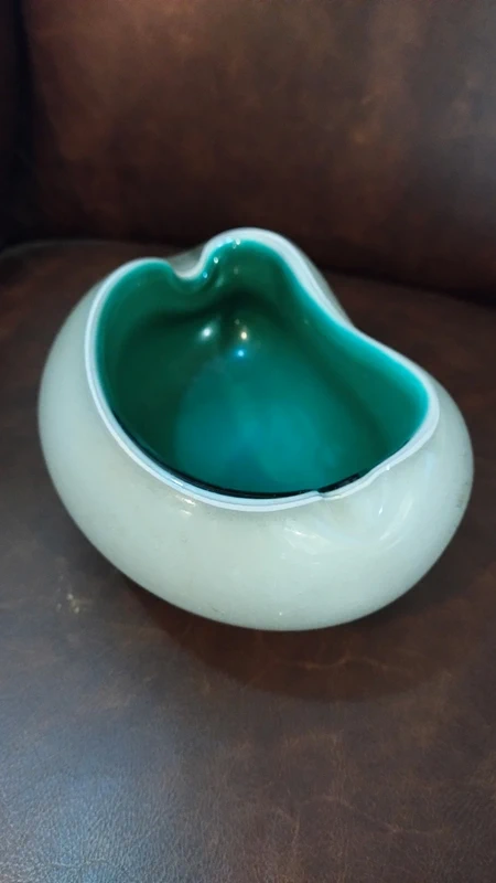 posacenere vetro satinato murano vintage posacenere vetro satinato murano vintage