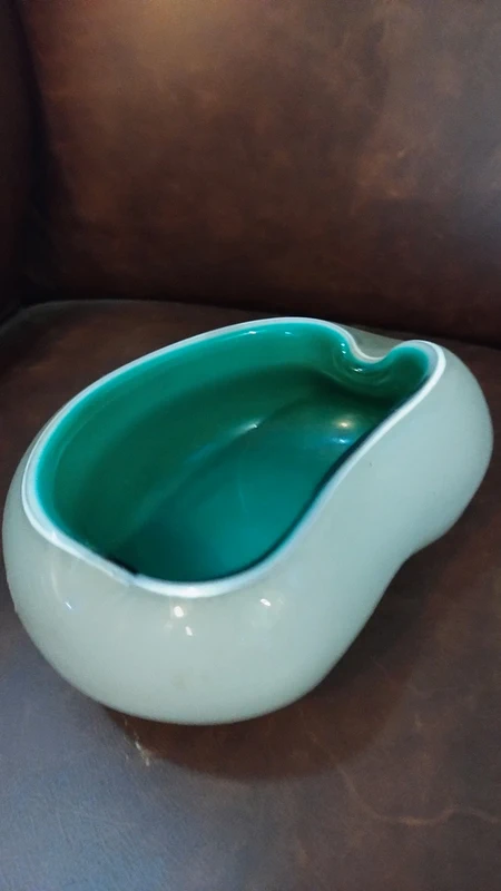 posacenere vetro satinato murano vintage posacenere vetro satinato murano vintage
