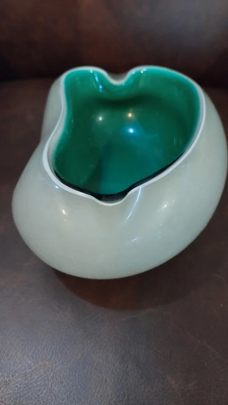 posacenere vetro satinato murano vintage posacenere vetro satinato murano vintage