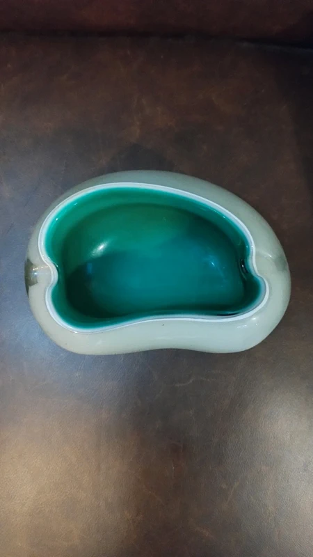 posacenere vetro satinato murano vintage posacenere vetro satinato murano vintage