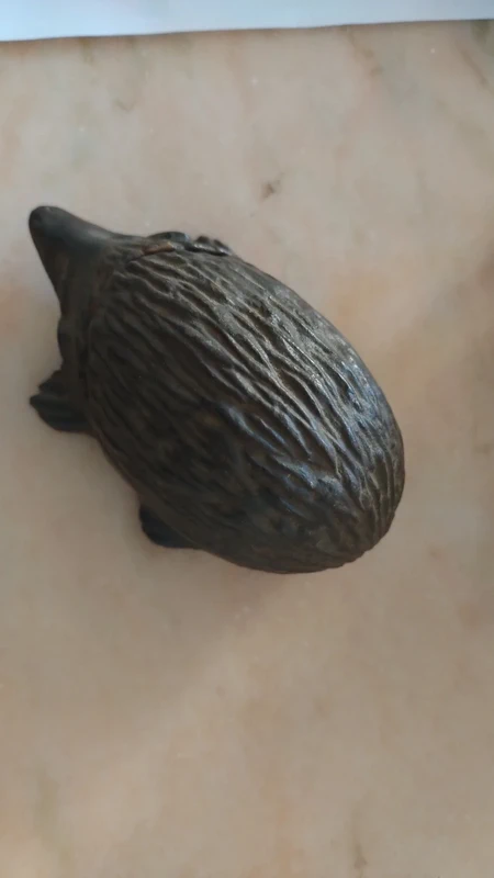 riccio scatola bronzo riccio scatola bronzo