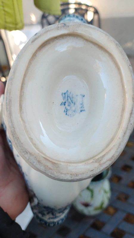salsiera antica gien france decoro azzurro salsiera antica gien france decoro azzurro