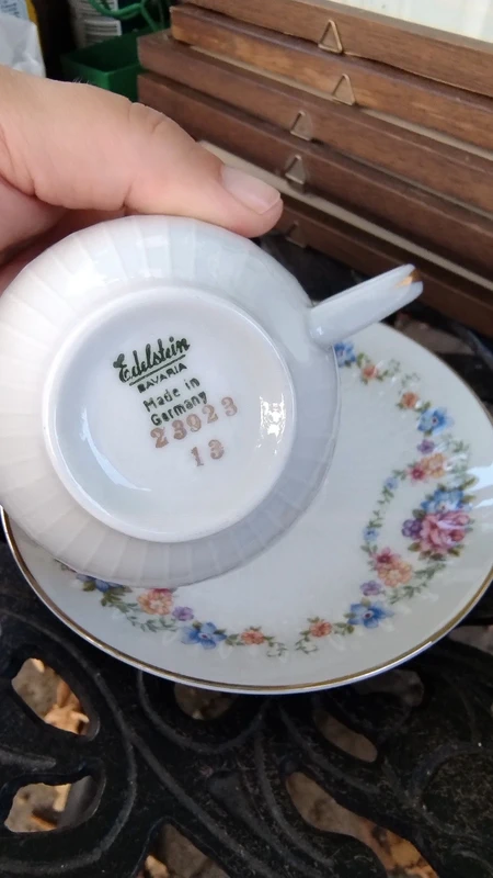 servizio thè caffè per 6 con teiera edelstein bavaria germany servizio thè caffè per 6 con teiera edelstein bavaria germany