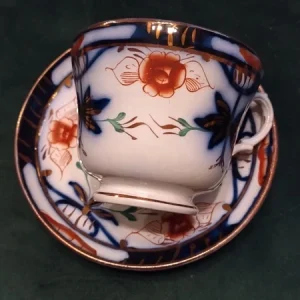 antica tazza da thè decoro bianco e nero england (copia)