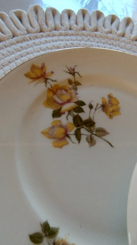 tazza tè thè doppio piattino rosa gialla rosenthal germany tazza tè thè doppio piattino rosa gialla rosenthal germany