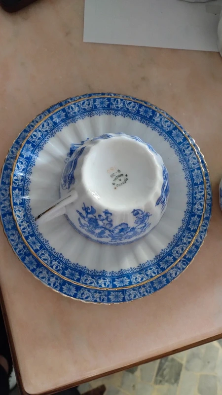 tazza decoro china blau doppio piattino richard ginori tazza decoro china blau doppio piattino richard ginori