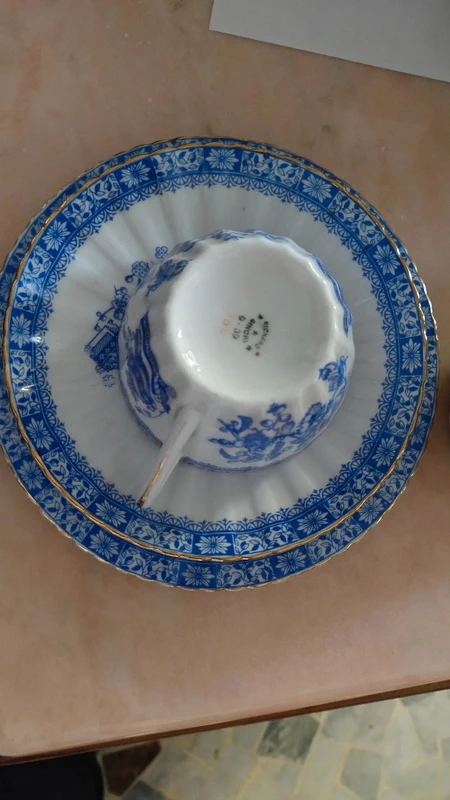 tazza decoro china blau doppio piattino richard ginori tazza decoro china blau doppio piattino richard ginori