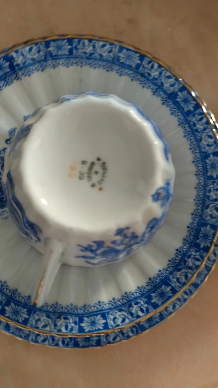 tazza decoro china blau doppio piattino richard ginori tazza decoro china blau doppio piattino richard ginori