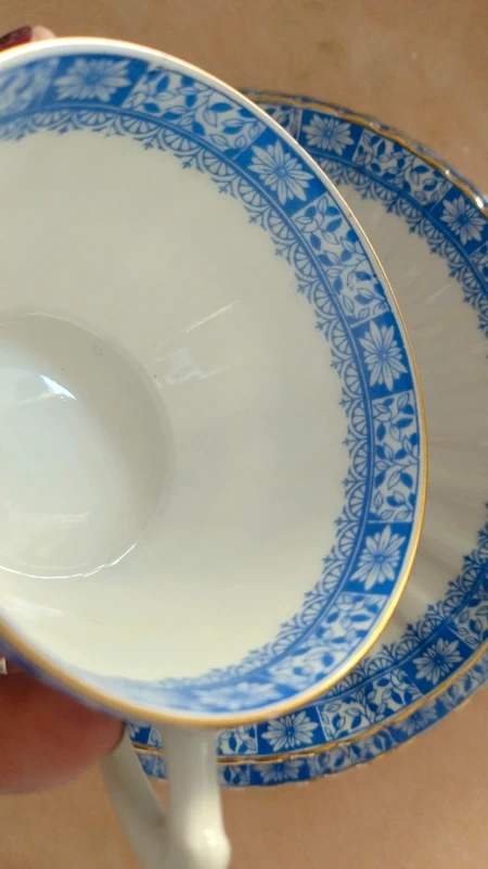 tazza decoro china blau doppio piattino richard ginori tazza decoro china blau doppio piattino richard ginori