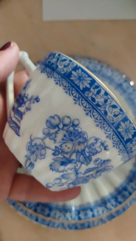tazza decoro china blau doppio piattino richard ginori tazza decoro china blau doppio piattino richard ginori