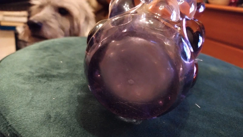 vaso vetro vintage bolle viola vaso vetro vintage bolle viola