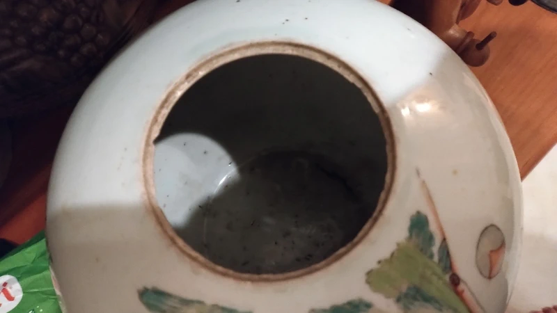 vaso barattolo antico cinese ching porcellana vaso barattolo antico cinese ching porcellana