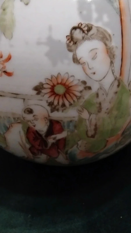 vaso barattolo antico cinese ching porcellana vaso barattolo antico cinese ching porcellana