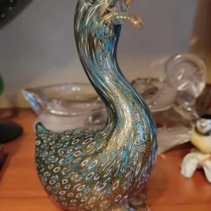 anatra in vetro murano la murrina italy