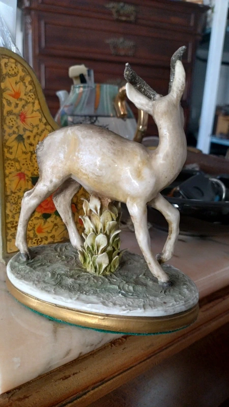 antilope porcellana capodimonte italy antilope porcellana capodimonte italy