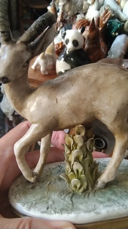 antilope porcellana capodimonte italy antilope porcellana capodimonte italy