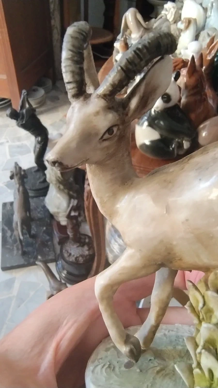 antilope porcellana capodimonte italy antilope porcellana capodimonte italy