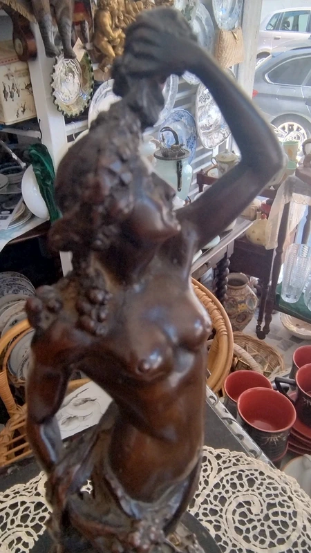 bronzo donna baccante bronzo donna baccante