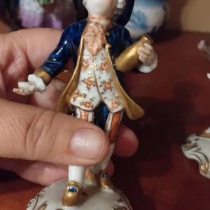 coppia di porcellane bimbi policrome capodimonte
