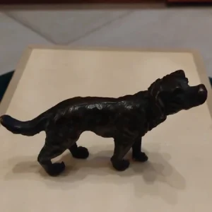 bronzetto cane bronzo