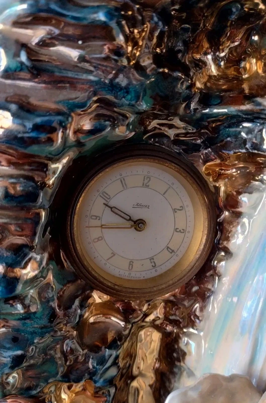 orologio da tavolo in ceramica caronetti cunardo orologio da tavolo in ceramica caronetti cunardo