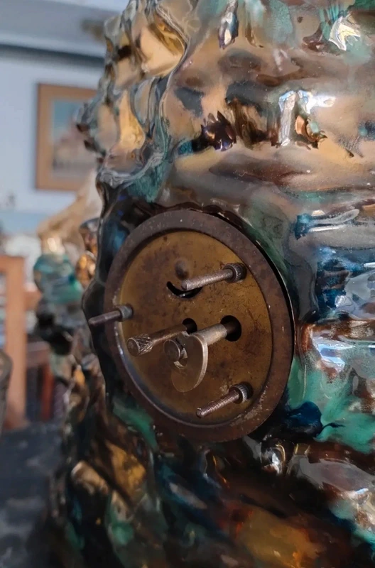 orologio da tavolo in ceramica caronetti cunardo orologio da tavolo in ceramica caronetti cunardo