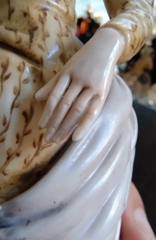 donna damina elegante porcellana capodimonte donna damina elegante porcellana capodimonte
