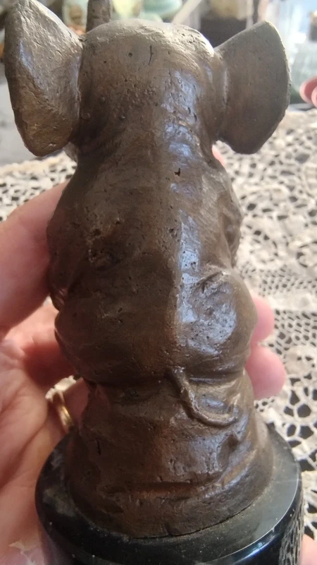 Simpatico elefantino in bronzo - immagine 4