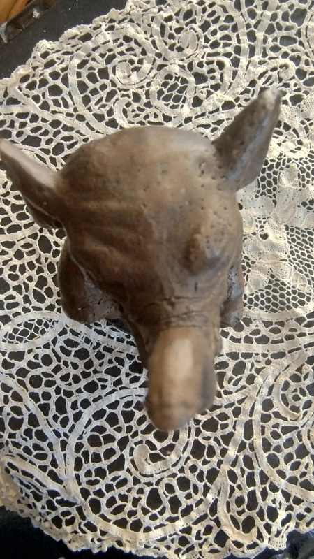 Simpatico elefantino in bronzo - immagine 3