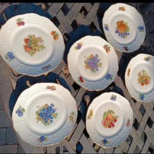 servizio set 6 piatti frutta s.c. lombarda milano (copia)