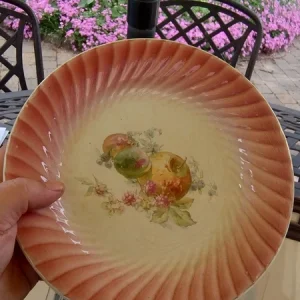servizio set 6 piatti frutta s.c. lombarda milano