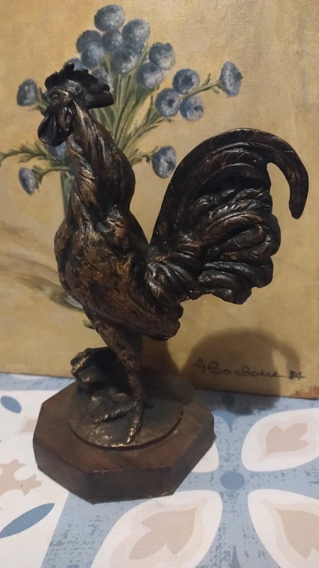 gallo in bronzo gallo in bronzo