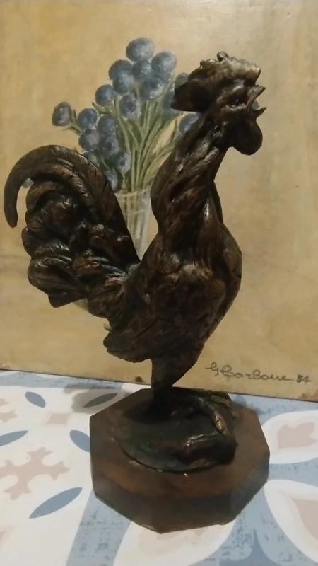 gallo in bronzo gallo in bronzo