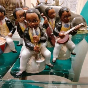 banda uomini neri suonatori band jazz vintage