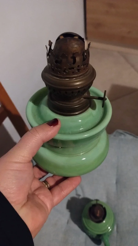 coppia lampada ad olio antica coppia lampada ad olio antica