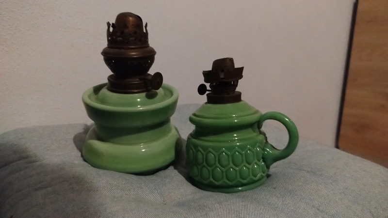 coppia lampada ad olio antica coppia lampada ad olio antica