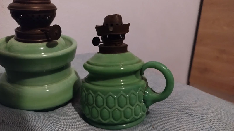 coppia lampada ad olio antica coppia lampada ad olio antica