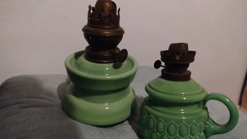 coppia lampada ad olio antica coppia lampada ad olio antica